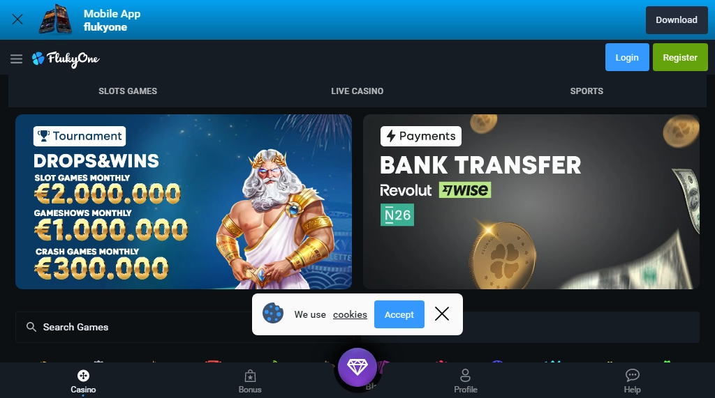 FlukyOne Casino